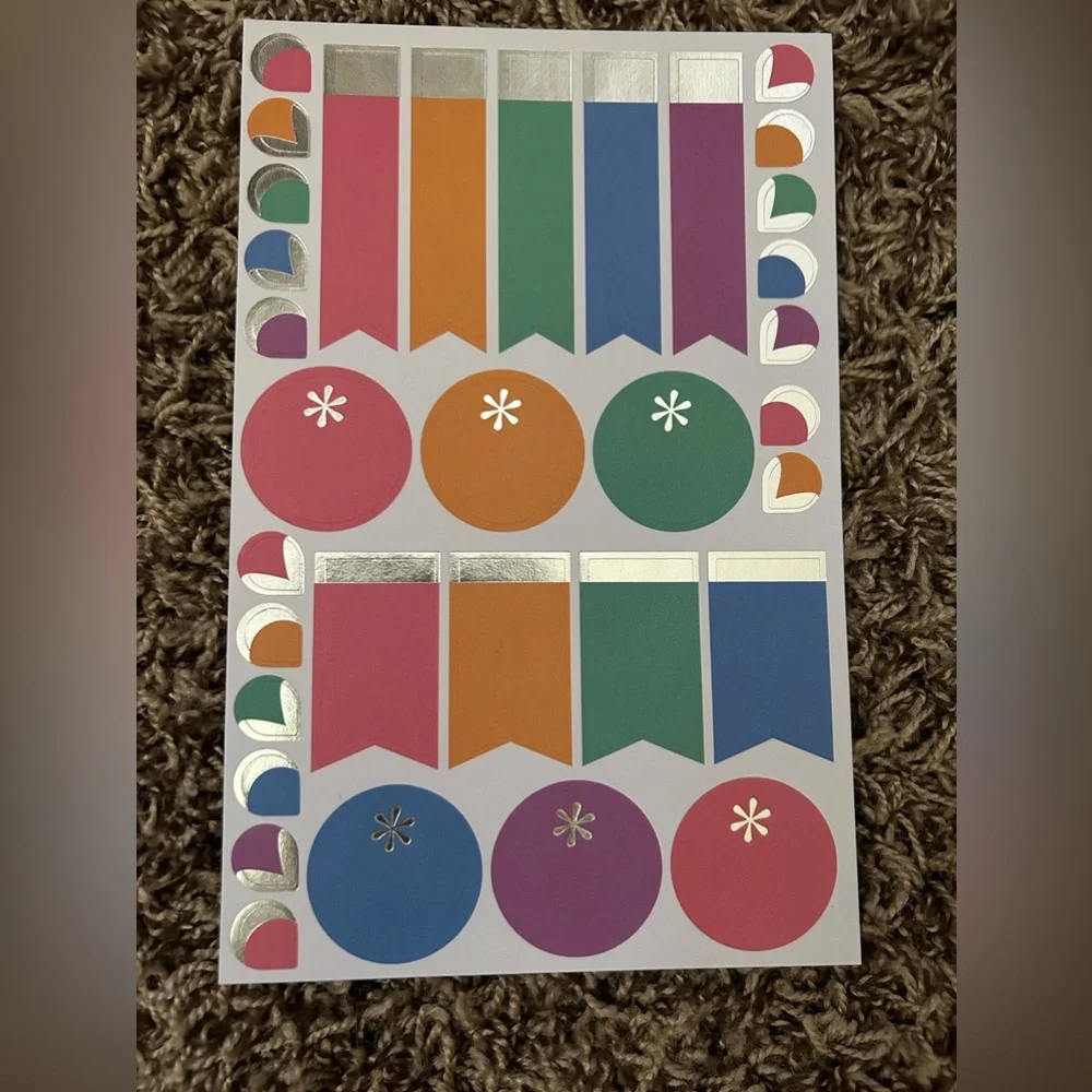 Erin Condren 7 Sheet Sticker Bundle #4 of 5